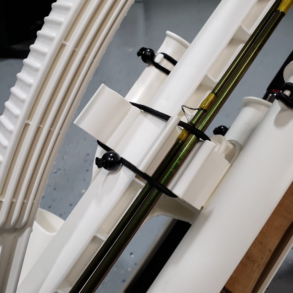 BUNGEE CORDS SET OF 5 Rod Runner fishing rod holders