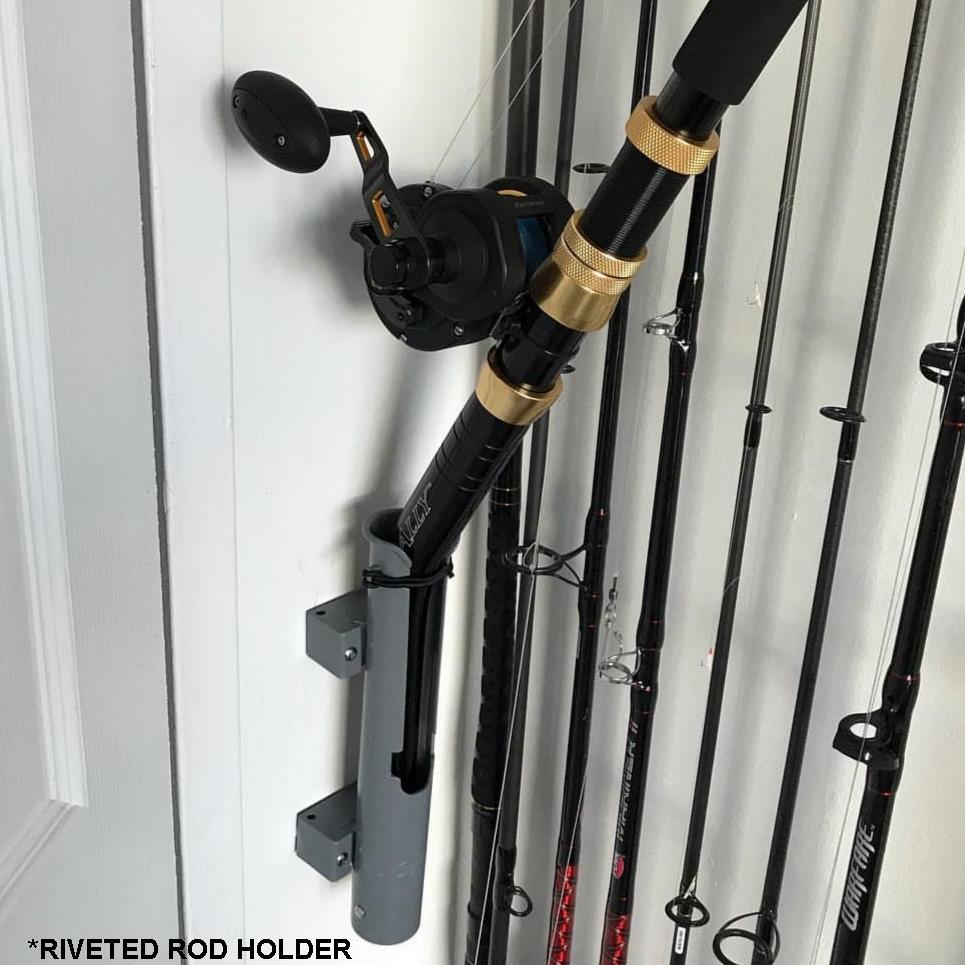 Fishing Rod Holder Sturdy Retro Easy to Install and Remove